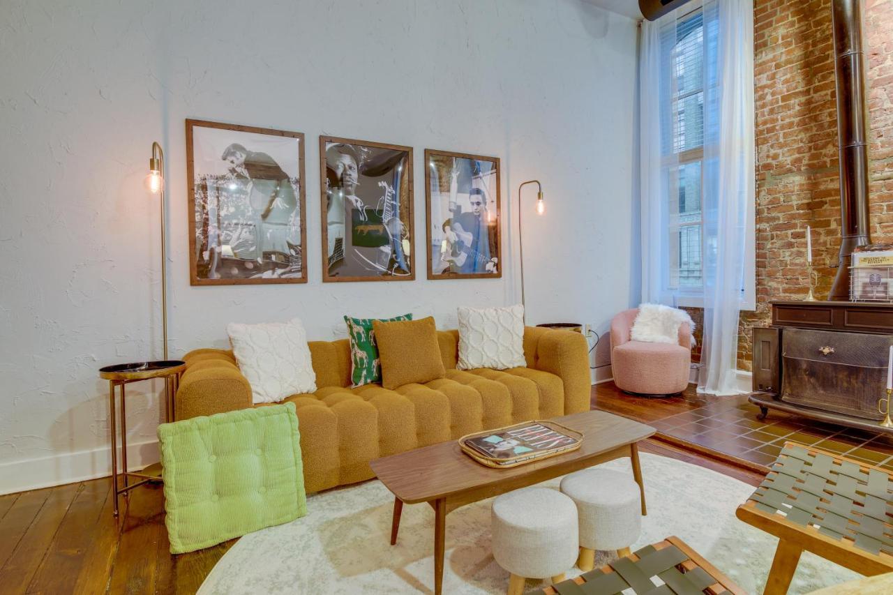 Historic Memphis Condo Walk To Beale Street! Bagian luar foto