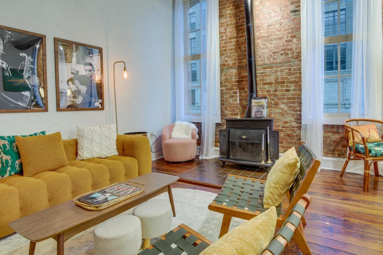 Historic Memphis Condo Walk To Beale Street! Bagian luar foto